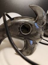 lampes otarie grises et globe blanc