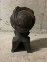 Chenet touareg en fonte