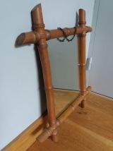 Miroir bambou 47x41 cm