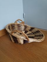 Panier de présentation rond en osier