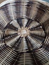 Panier de présentation rond en osier