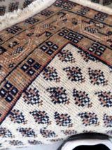 Tapis vintage Indien Seraband fait main, 1C897
