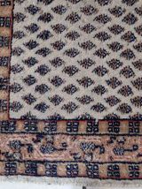 Tapis vintage Indien Seraband fait main, 1C897