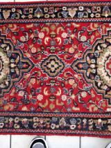 Tapis vintage Persan Malayer fait main , 1C899