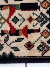 Tapis vintage Suédois Scandinave, 1C908