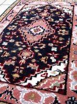 Tapis vintage Indien Mahal fait main, 1C910