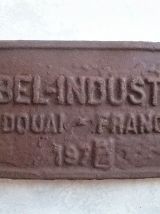 plaques  de Wagon ARBEL anciennes , vintage
