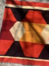 Tapis ancien Américain Navajo fait main, 1B937