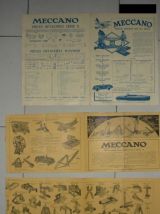Ancien Lot de Meccano 1936-37