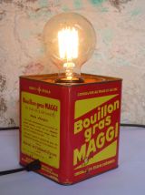 Lampe " Bouillon gras MAGGI " 