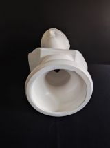 buste de Hermès en plâtre blanc