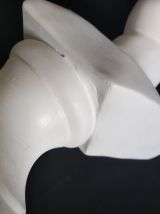 buste de Hermès en plâtre blanc