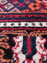 Tapis vintage Persan Hamadan fait main, 1C920