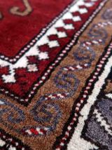 Tapis vintage Caucasien Kazak fait main, 1C921