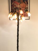 Lily Pond Tiffany style lampadaire et 2 lampes murales