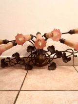 Lily Pond Tiffany style lampadaire et 2 lampes murales