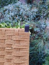 Rare chaise en rotin Bas van Pelt