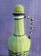 Bouteille scoubidou - Années 70 