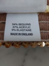 Top de soirée à paillettes - années 80