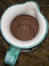 Carafe céramique poterie d'art signées Italie 629/16