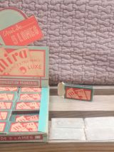 Ancien présentoir en carton pour les lames de rasoir MIRA