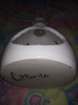 Brûle parfum faience poterie signée Vallauris 