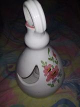 Brûle parfum faience poterie signée Vallauris 