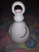 Brûle parfum faience poterie signée Vallauris 