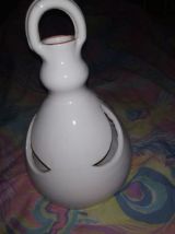 Brûle parfum faience poterie signée Vallauris 