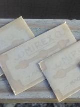 Ancien présentoir en carton pour les lames de rasoir MIREX