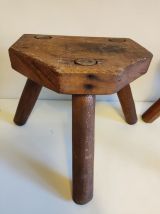 tabourets de campagne anciens