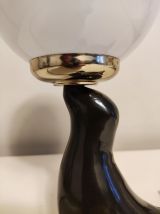 lampe otarie noire et blanche