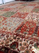 Tapis vintage Persan Qum, 1C927