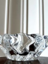 Cendrier en cristal Daum France, années 1950