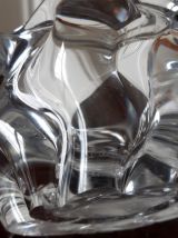 Cendrier en cristal Daum France, années 1950