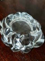 Cendrier en cristal Daum France, années 1950