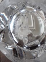 Vase art déco Saint Louis en cristal taillé 