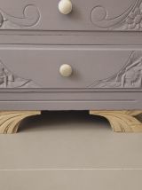 Commode art déco pieds moustaches