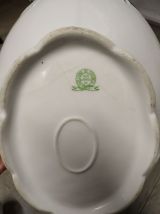 Soupière avec couvercle Aux Lions de Faïence Porcelaine