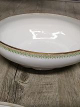 Soupière avec couvercle Aux Lions de Faïence Porcelaine