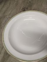 Plat rond creux Aux Lions de Faïence