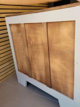 Commode art déco avec empiètement moustache