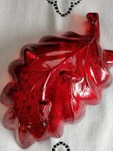 Coupelle vide poche rubis et or