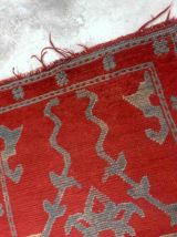 Tapis ancien Turc Oushak fait main, 1B945