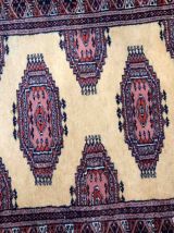 Tapis vintage Ouzbek Bukhara fait main, 1C943