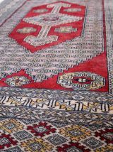 Tapis vintage Ouzbek Bukhara fait main, 1C945