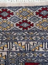 Tapis vintage Ouzbek Bukhara fait main, 1C945