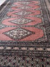Tapis vintage Ouzbek Bukhara fait main, 1C946