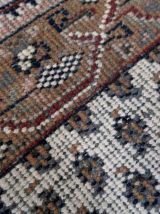 Tapis vintage Indien Seraband fait main, 1C947
