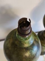 pieds de lampes en bois tourné